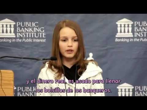 Niña de 12 años explica el FOBAPROA canadiense.