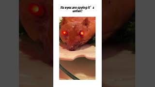 This Roast Piglets Eyes Glow