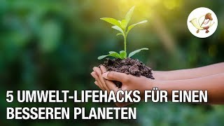 5 Umwelt-Lifehacks für einen besseren Planeten