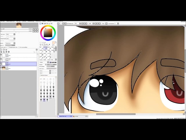 Аватарки нарисованные в paint tool sai Аватарки нарисованные в paint tool sai