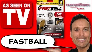 Fastball As Seen On TV Magnetic Phone Mount Febreze Gain Car Freshener Review