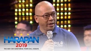 Florin Hilbay sumalang sa 'fast talk'
