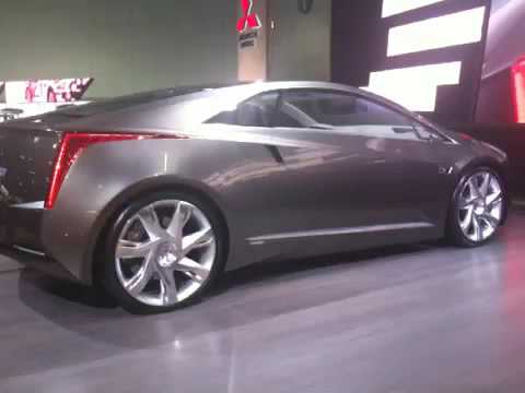 2011 Cadillac Converj Chevy Volt LA Auto Show wwwthinksinghcom