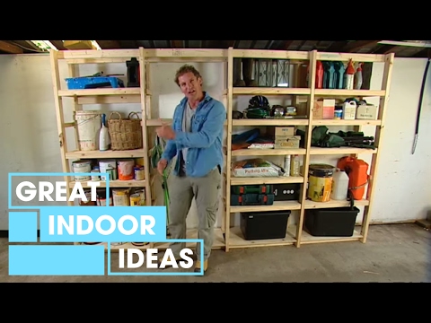 DIY: Build your own garage storage - YouTube