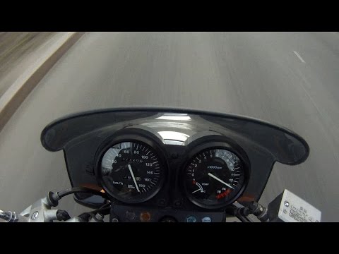 Honda CB-1 в действии GoPro Ukraine