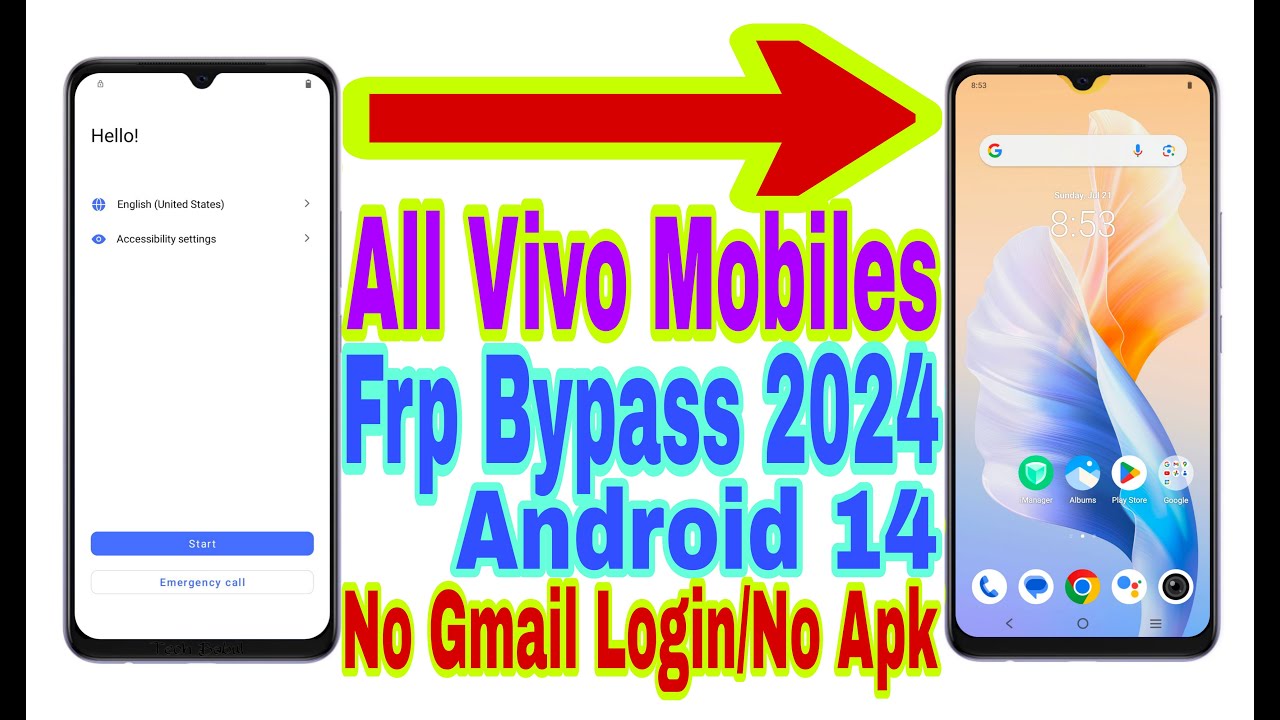 All Vivo Android 14 Frp Bypass | New Trick 2024 | Reset All Vivo Android 14 Frp Bypass | New Trick 2024 | Reset