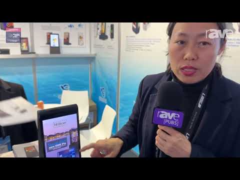 ISE 2025: Friday Originality Technology Features Dual-Screen Tabletop Digital Display
