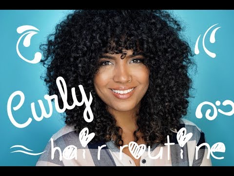 Mi Rutina de Cabello Rizo - Curly Hair Routine