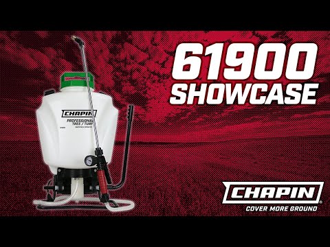 Chapin 61900 4-Gallon Tree & Turf Pro Commercial Backpack Sprayer with Stainless Steel Wand