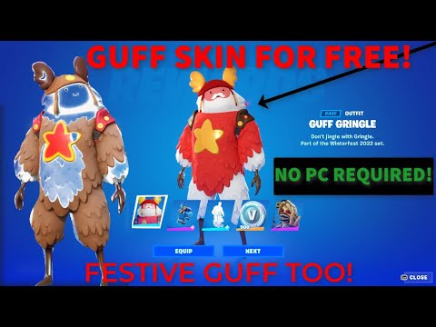 How to Claim WINTERFEST 2022 SKINS & GUFF SKIN EARLY! in FORTNITE! [AK47 DISCORD BOT]