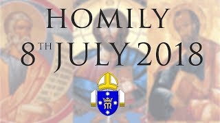Homily 8th July 2018 The Personal Ordinariate of Our Lady of the Southern Cross