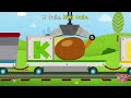 Alphabet Train Food Train | Mother Goose Club Rhymes for Kids