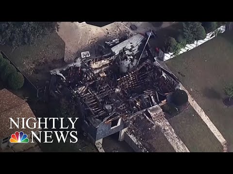 Police Officer Saves Others As His Home Burns In Massachusetts Gas Explosions | NBC Nightly News