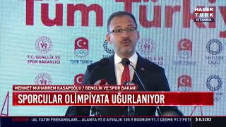 #CANLI - Türk sporcular olimpiyata uğurlanıyor