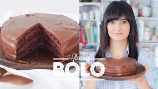 BOLO DE CHOCOLATE PERFEITO SUPER MOLHADO E ESCURO 🍫 | DANI NOCE