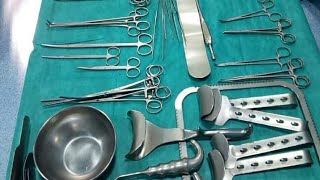 Composotion Boite Laparotomie Chirurgie Viscérale
