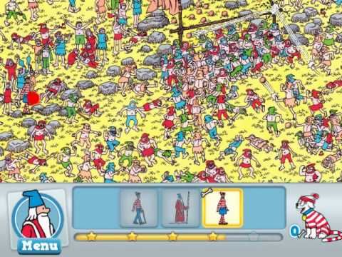 Video of game play for Where's Waldo: The Fantastic Journey