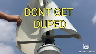 Watch this before you buy a wind generator, My personal experience, and what to 
