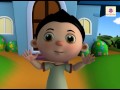 Ten Little Fingers | 3D English Nursery Rhyme for Kids | Periwinkle | Rhyme #108