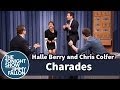 Charades with Halle Berry and Chris Colfer - Part 2 Charades with Halle Berry and Chris Colfer - Part 2