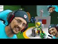 GOOSEBUMPS vs. Spongebob in ROBLOX + FORTNITE helps Chase in BEE SWARM SIMULATOR Again Pt.2 (#47)