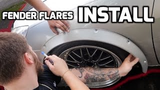 Honda Accord Fender Flare Install!!!