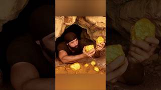 Altın Madeni Buldum Ve Ilkel Yöntemlerle Altını Ayırdım