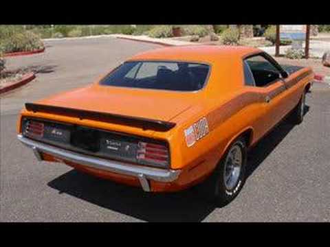 Plymouth's 1970 and 1971 Cuda set to Heart's 1977 song Barracuda