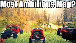 Spintires Mudrunner Is This The Most Ambitious Map Ever?