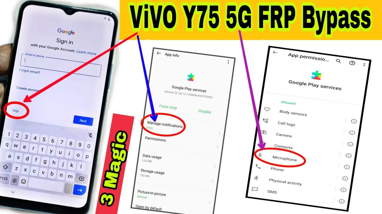 Vivo Y75 5G Frp Bypass Android 12 | Vivo Y75 Google Vivo Y75 5G Frp Bypass Android 12 | Vivo Y75 Google