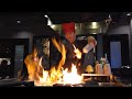 Professional Hibachi Grill Chef Preparing Delicious Meal 2015 Part 2