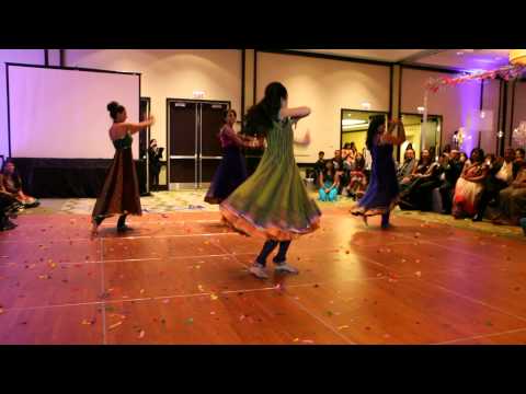 Shivanee & Vikram - Wedding Reception Cousins Bollywood Dance...