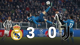 Real Madrid 3 vs 0 Juventus Champions League Quarter-finals 2017-2018 |  Hightli