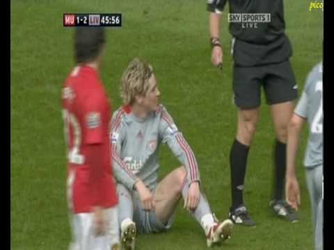 Fernando Torres showing off his ass