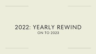 So What Happened - 2022 Recap.