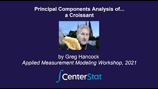 Principal Components Analysis of.... a Croissant