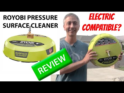 Ryobi Surface Cleaner for Gas Pressure Washer Review with Electric Pressure Washers