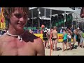 Kodi Harman wins the under-17 men's beach flags at DHL 2011 Aussies