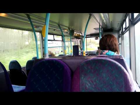 This is First Devon and Cornwall Dennis Trident WA54 OLO operating on the full 81 from Plymouth to Insworke, a route soon to be lost to Plymouth Citybus.