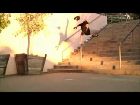 Nyjah Huston Falls out the sky