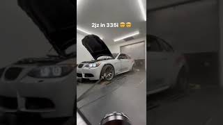 Bmw 335I Выхлоп🔥😯 #Shorts