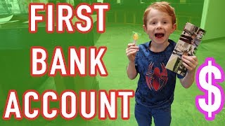 His First Bank Account