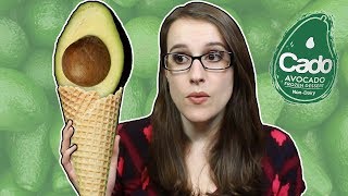 Trying Cado Avocado Ice Cream (chewy?) Trying Cado Avocado Ice Cream (chewy?)