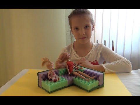 Как сделать из губки куклы Как сделать из губки куклы