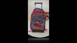 Mcqueen Trolley School Bag 17 Idris Book Bank