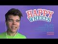 EXPERIMENT Glowing 1000 degree KNIFE vs KID! (Happy Wheels)