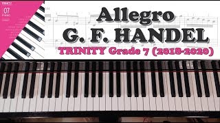 Allegro (from Suite in G minor, HWV 432) by G. F. Handel