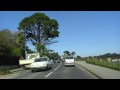 Driving Along Boulevard De La Plage, Morgat, Finistère, Brittany, France 14th October 2009