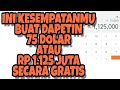 CARA GRATIS DIBAYAR $75 DOLAR DI APLIKASI TERBARU 2018 SECARA GRATIS