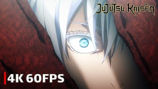 Gojo Gets Sealed in Prison Realm | Jujutsu Kaisen Season 2 Episode 10 | 4K 60FPS